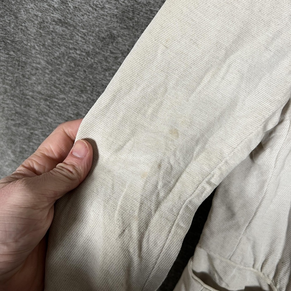 Billy Reid Blazer Mens XS White Linen Viscose One Button Sport Coat Made Italy‎ - Picture 2 of 13